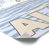 Humpback Whale - Juneau, Alaska Poster (Ecke)