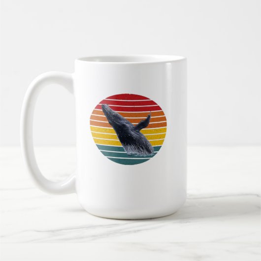 Humpback Whale Kaffee Tasse (Links)