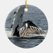 Humpback Whale Keramik Ornament (Hinten)