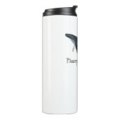 Humpback Whale Leak Proof Thermal Tumbler Thermosbecher (Nach links gedreht)