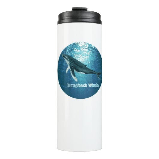 Humpback Whale Leak Proof Thermal Tumbler Thermosbecher (Vorderseite)