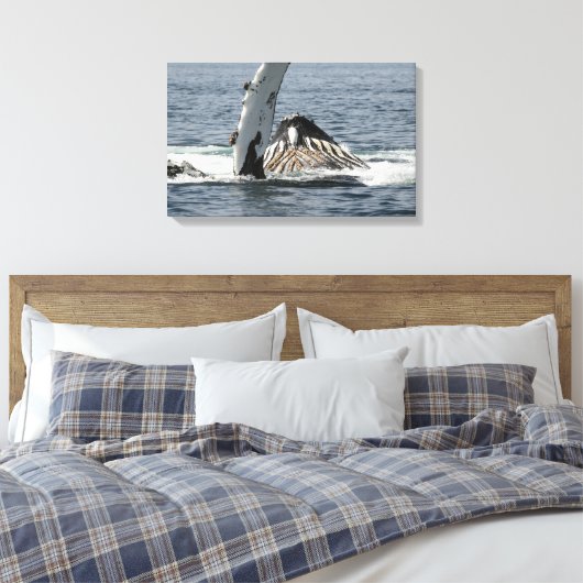 Humpback Whale Leinwanddruck (Insitu (Schlafzimmer))