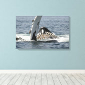 Humpback Whale Leinwanddruck (Insitu (Holzboden))
