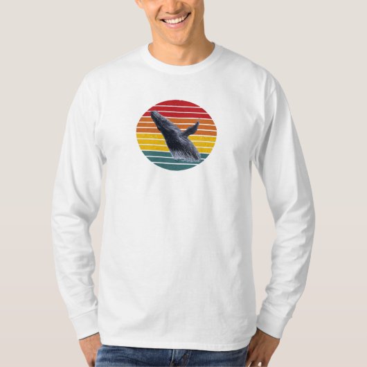 Humpback Whale Long T - Shirt (Vorderseite)