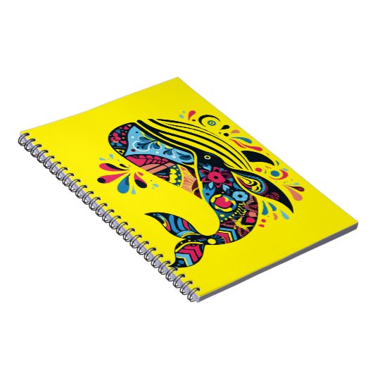 Humpback Whale Notizblock (Rechte Seite)