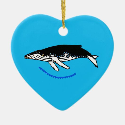 Humpback WHALE - Ornament (Vorne)