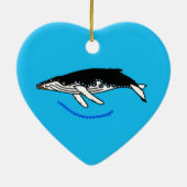 Humpback WHALE - Ornament (Hinten)