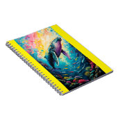 Humpback Whale Painting Notizblock (Rechte Seite)
