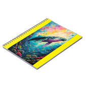 Humpback Whale Painting Notizblock (Linke Seite)
