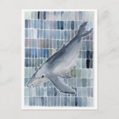 Humpback Whale Postcard Postkarte (Vorderseite)