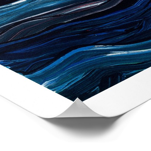 Humpback Whale Poster (Ecke)