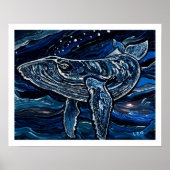 Humpback Whale Poster (Vorne)