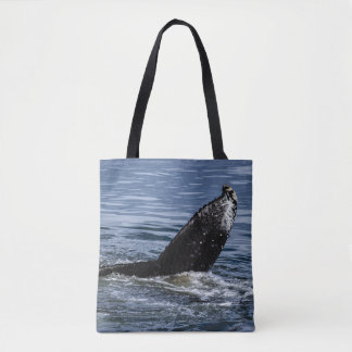 Humpback Whale Schwanz Nah Up - Wildlife Fotograf Tasche
