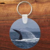 Humpback Whale Schwanz Splash Schlüsselanhänger (Vorderseite)