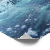 Humpback Whale Spyhops | Hope Bay, Antarktis Poster (Ecke)