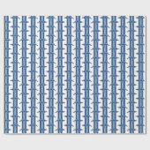 Humpback Whale Stripe Geschenkpapier (Flach)