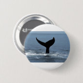 Humpback whale tail button (Vorne & Hinten)