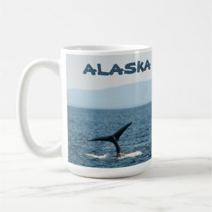 Humpback Whale Tale Landschaftlich Alaska Kaffee T Kaffeetasse