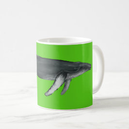 Humpback Whale Tasse Green