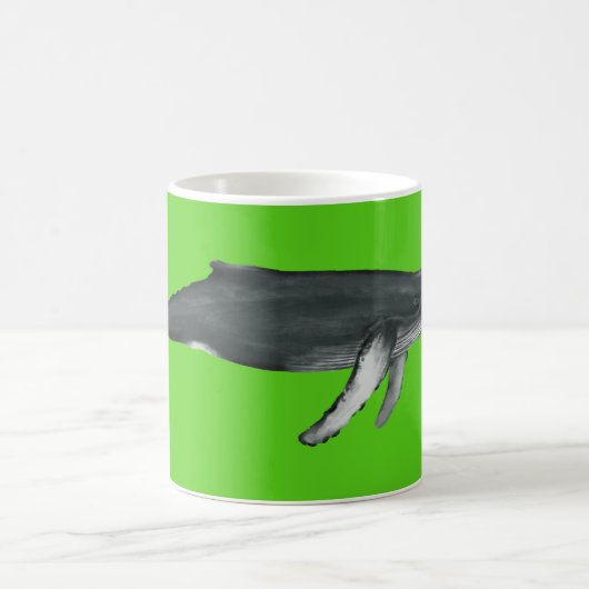 Humpback Whale Tasse Green (Mittel)