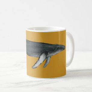 Humpback Whale Tassen Yellow