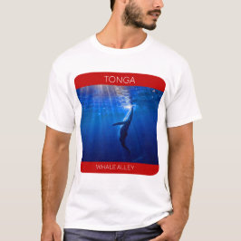 Humpback Whale, Tonga Travel T-Shirt