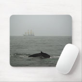 Humpback Whale und Tall Ship Mousepad (Mit Mouse)