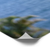 Humpback Whale Weather Vane Poster (Ecke)