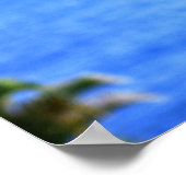 Humpback Whale Weather Vane Poster (Ecke)