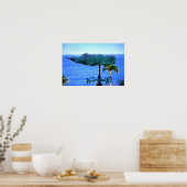 Humpback Whale Weather Vane Poster (Küche)