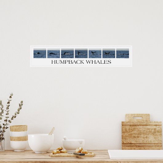 Humpback Whales Poster (Küche)