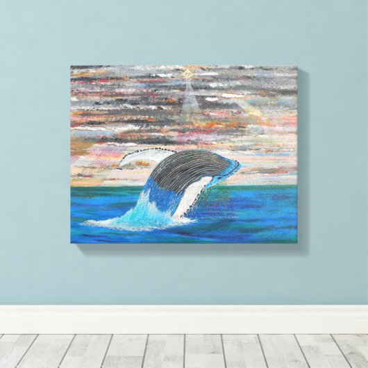 HUMPBACKS LEINWANDDRUCK (Insitu (Holzboden))