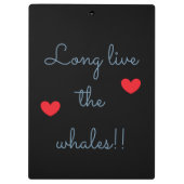 Humpbackwal - der Bruch: Klemmbrett (Rückseite)