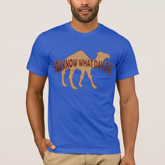 HUMPDAY ! HUMP DAY CAMEL T-Shirt (Vorderseite)