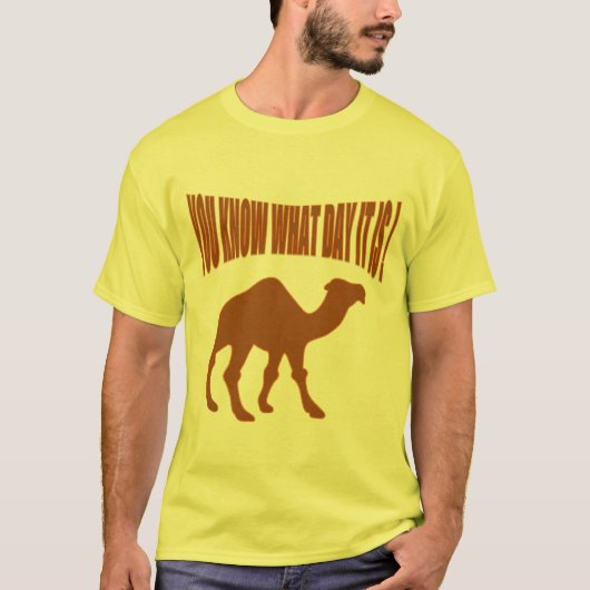 Humpday mit Drehung T-Shirt (Vorderseite)