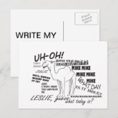 HUMPDAY Postkarte (Vorne/Hinten)