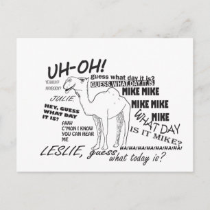 HUMPDAY Postkarte