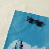 Humphead Wrasse handbemalt Print Beach Handtuch (Beispiel)