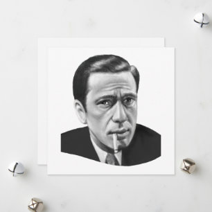 Humphrey Bogart Feiertagskarte