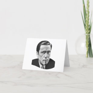 Humphrey Bogart Feiertagskarte