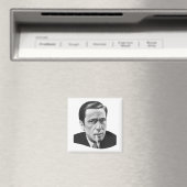 Humphrey Bogart Magnet (In Situ (Geschirrspüler))