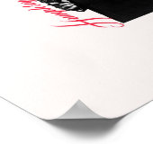 Humphrey Bogart Poster (Ecke)