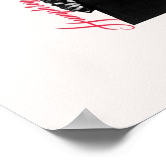 Humphrey Bogart Poster (Ecke)