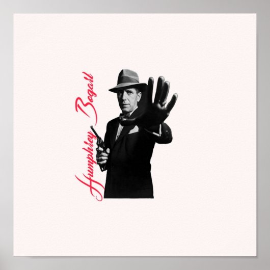 Humphrey Bogart Poster (Vorne)