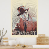 Humphrey Bogart Vector Artwork Poster (Küche)