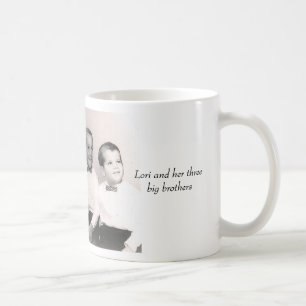 Humphrey, circa 1964, Lori und ihrem threebig bro Kaffeetasse