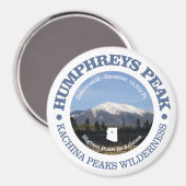 Humphrey-Peak Magnet (Vorderseite/Rückseite)