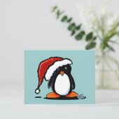Humphrey Penguin Postkarte (Stehend Vorderseite)