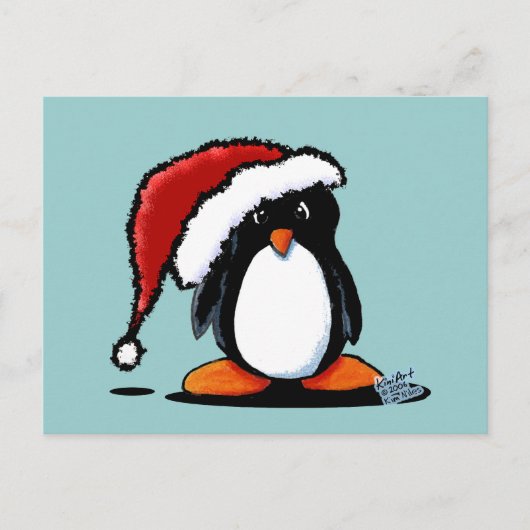 Humphrey Penguin Postkarte (Vorderseite)