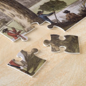 Humphrey Repton, der mit einem Theodolit Puzzle (Seite)